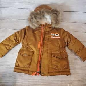 NWOT Cat & Jack Boys Monster Winter coat- 2T